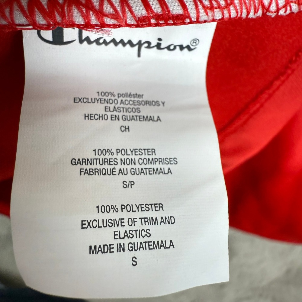 NWT Champion Track Jacket Los Toros Lady Bulls Cheer Full Zip Jacket Small Vtg - Picture 5 of 10